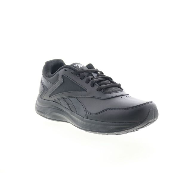 Reebok Mens Walk Ultra 7 DMX MAX Wide 2E Black Shoes (NWT) - Picture 2 of 7